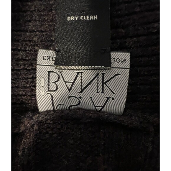 Jos A Bank Sweater Men's L Wool Blend Cardigan Ribbed Elbow Patch Shawl Collar - Picture 7 of 7